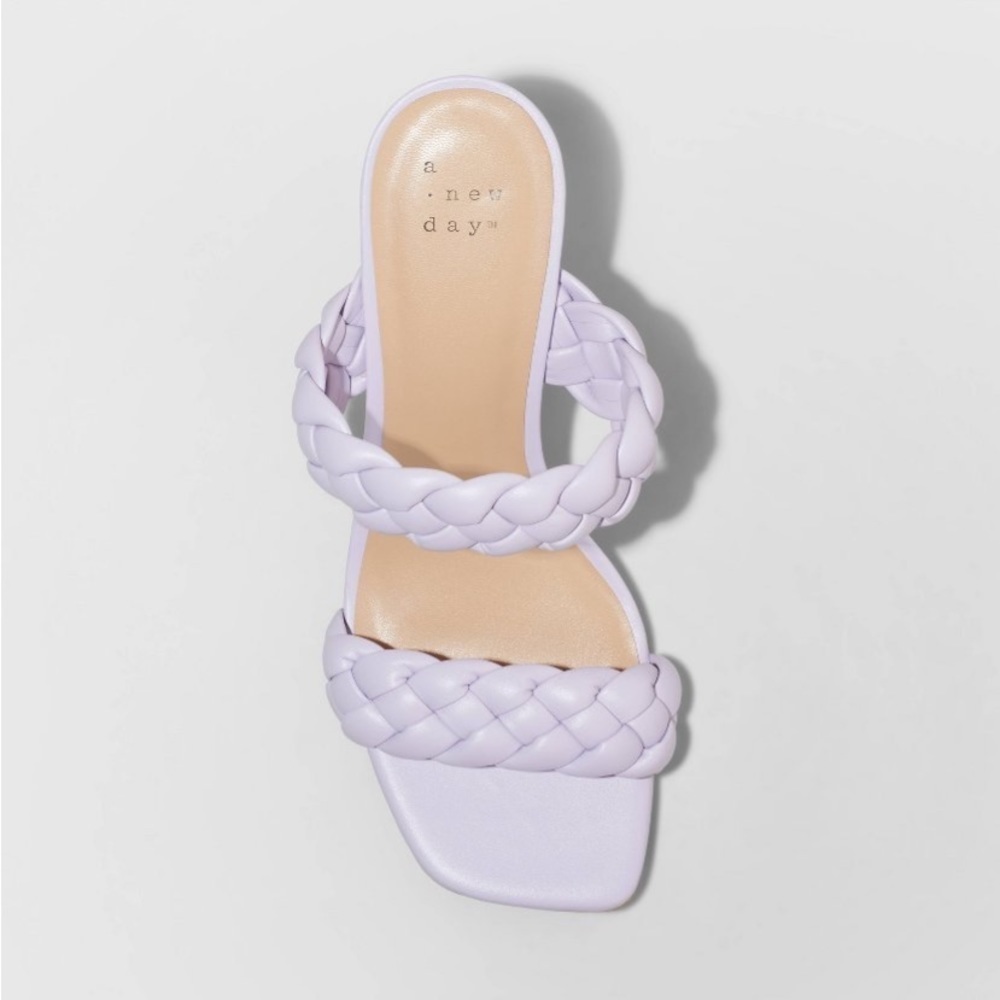 Women's Basil Mule Heels - A New Day Lilac
Purple - Picture 3 of 5